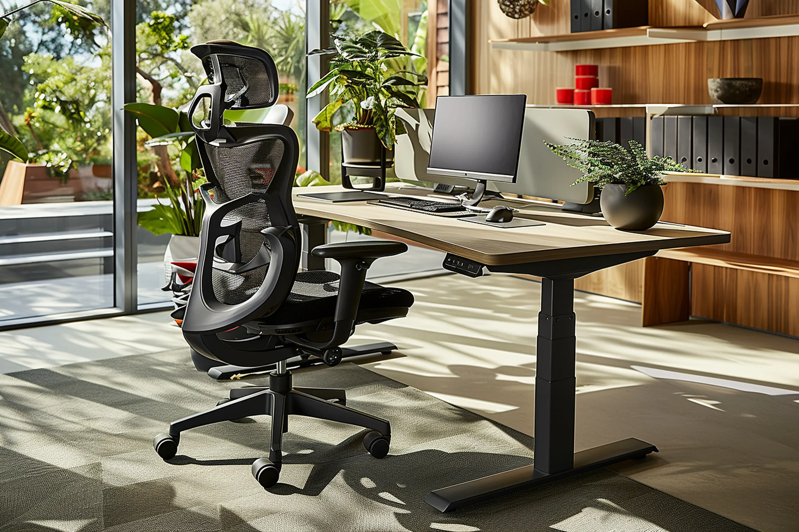 Sillas ergonómicas American International One en oficina