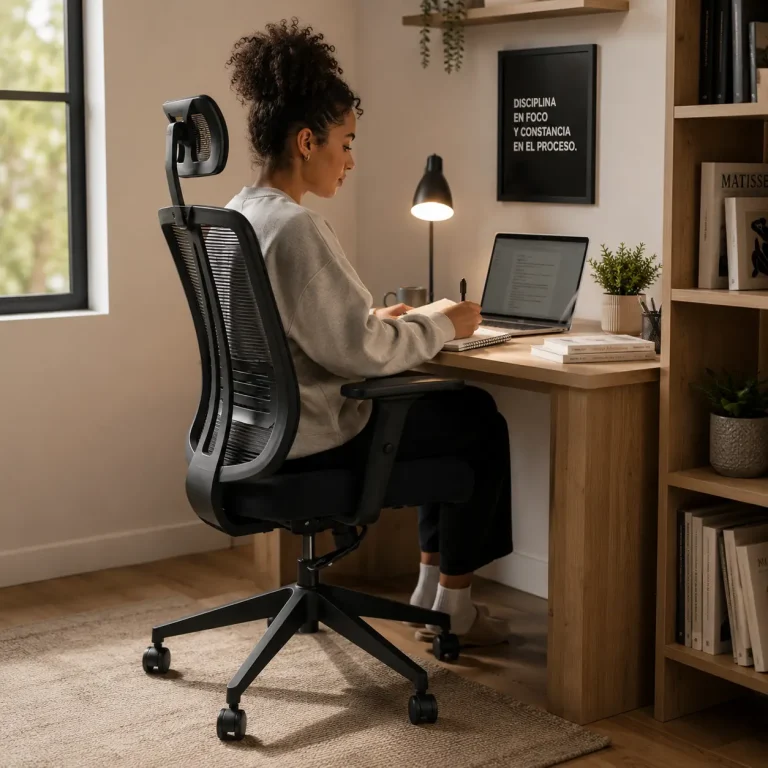 Cómo elegir la silla correcta según tu peso y estatura